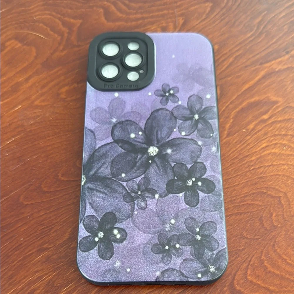 Floral Purple iPhone Case 12/12pro